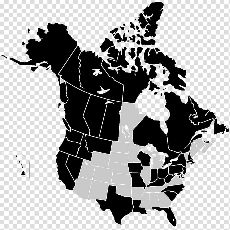 United States of America Canada Map Eagle Operating Corp., transparent background PNG clipart