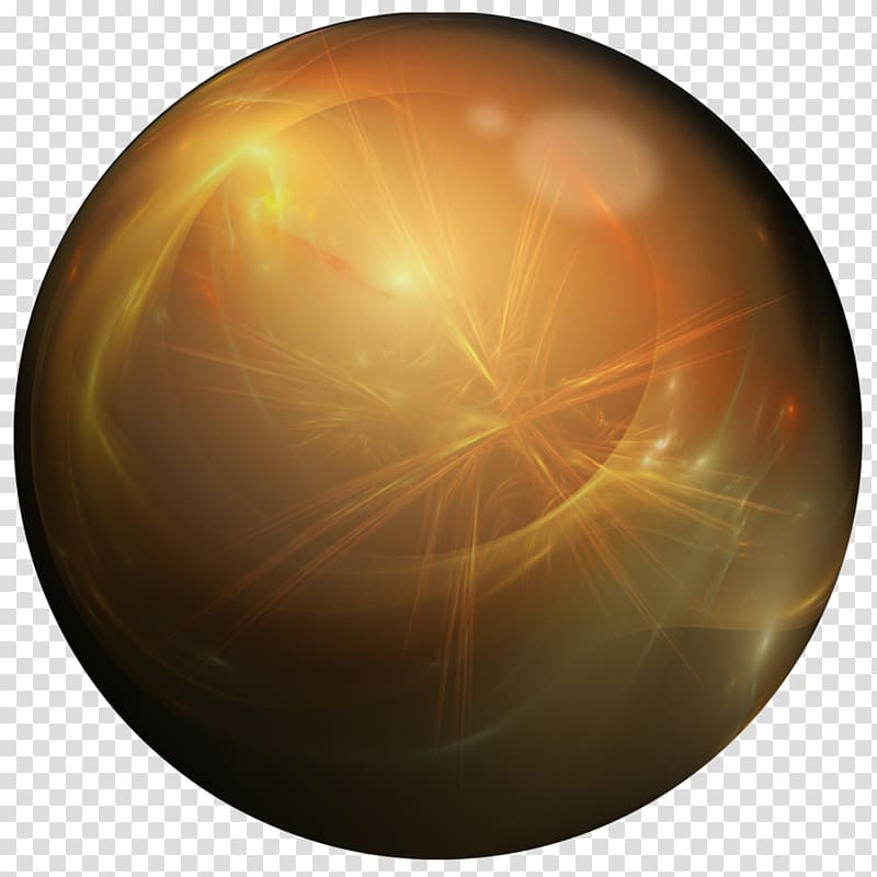 Sphere Three-dimensional space , gold circle transparent background PNG clipart