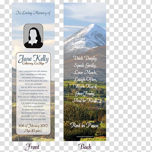 Advertising Bookmark Wood Exactly as You Wish Croagh Patrick, Card Customisable transparent background PNG clipart