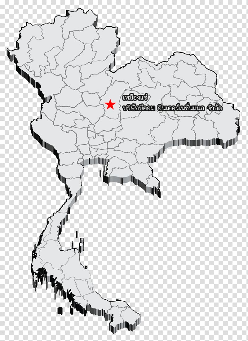 Thailand Map Three-dimensional space 3D Slash Location, map transparent background PNG clipart