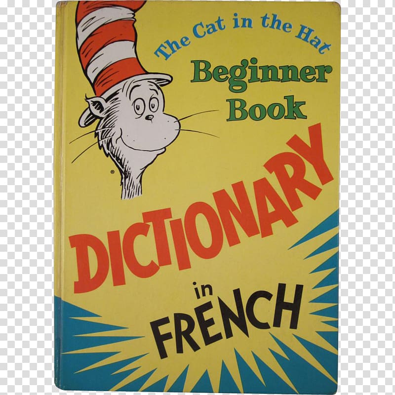 The Cat in the Hat Beginner Book Dictionary in Spanish Hardcover Amazon.com, dr. seuss transparent background PNG clipart