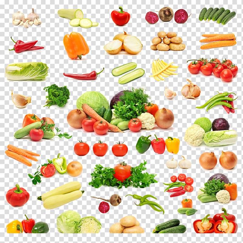 assorted vegetable lot collage illustration, Forever Living Products Vitamin C Mineral Aloe vera, vegetables transparent background PNG clipart