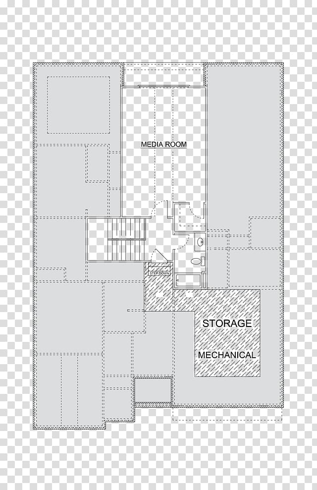 Architecture Floor plan House, brick floor transparent background PNG clipart