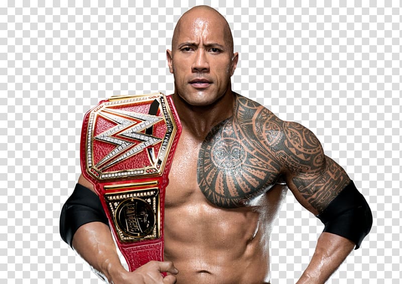 Dwayne Johnson WrestleMania XXVIII The Rock says-, : the most electrifying man in sports-entertainment WWE Actor, stone cold transparent background PNG clipart