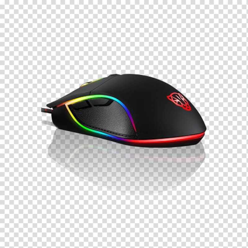 Computer mouse Black RGB color model White Backlight, Computer Mouse transparent background PNG clipart