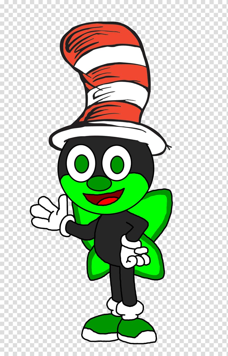 The Cat in the Hat Thing One Party hat, dr seuss transparent background PNG clipart