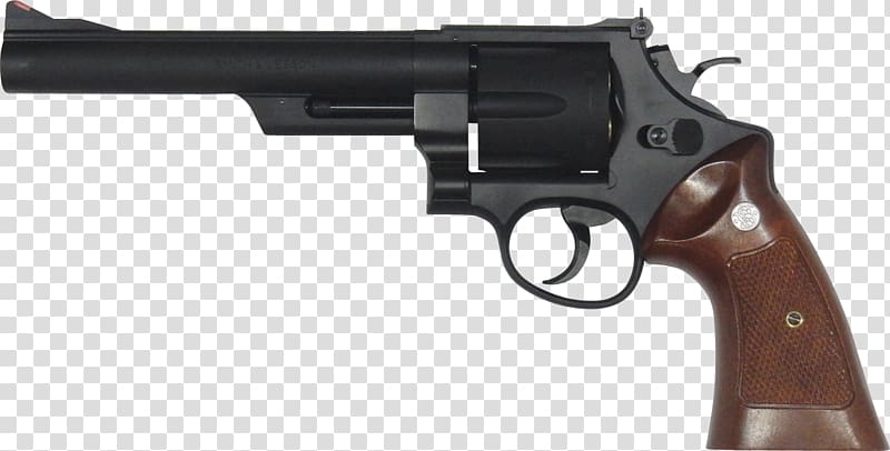 .357 Magnum Cartuccia magnum Revolver Smith & Wesson Model 29, Hw transparent background PNG clipart