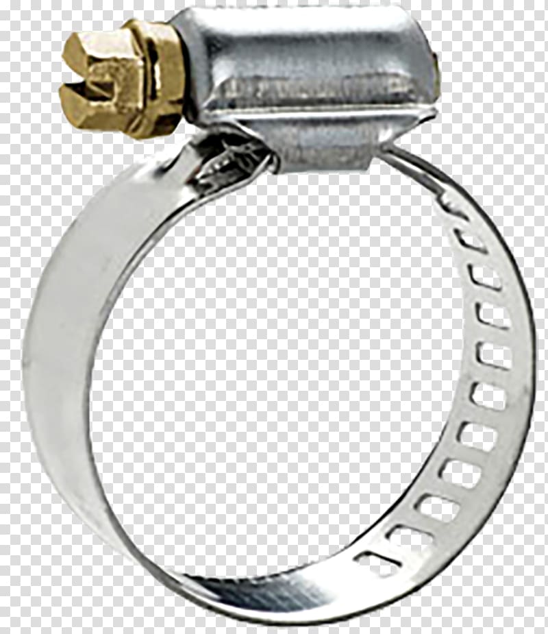 Hose clamp Worm drive Steel Screw thread, aco inoxidavel lixeira transparent background PNG clipart
