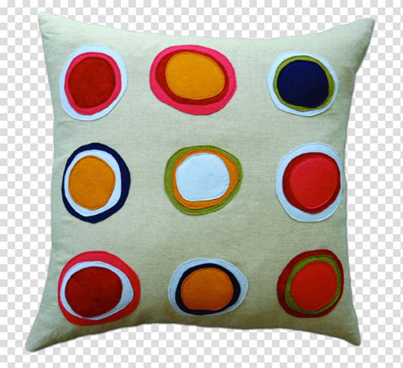 Throw Pillows Interior Design Services Cushion, dots transparent background PNG clipart