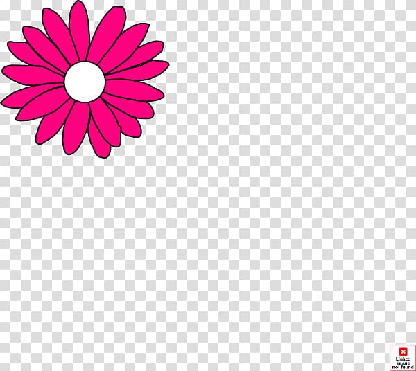 Red Flower , small daisy transparent background PNG clipart