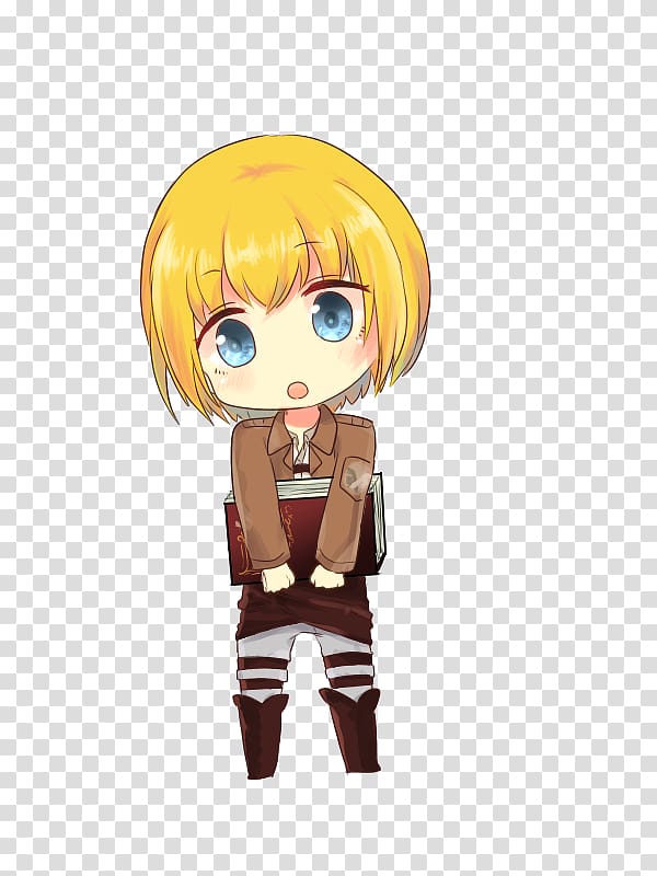 Armin Arlert Attack on Titan Chibi Drawing Manga, aot armin transparent background PNG clipart