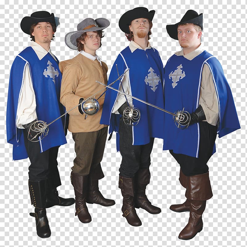 Costume Outerwear Uniform Profession, Musketeer transparent background PNG clipart