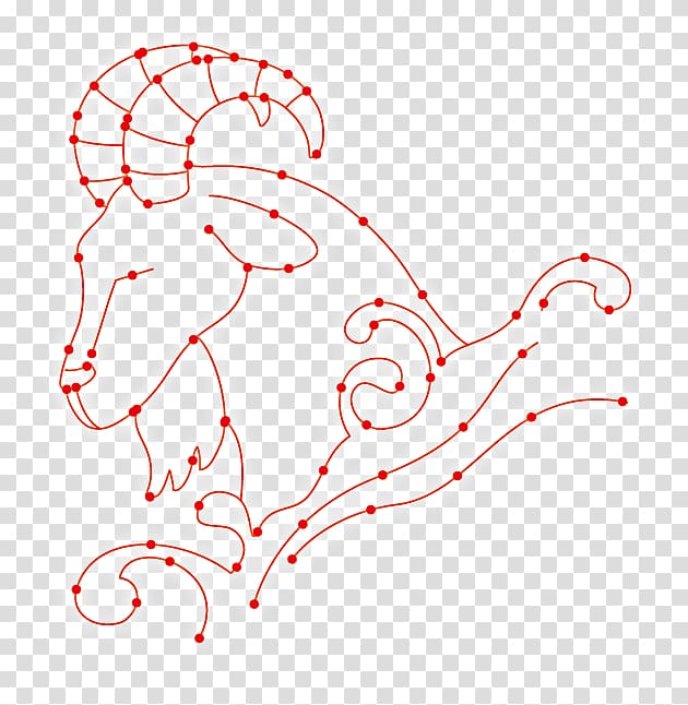 Aries Constellation u9ec4u9053u5341u4e8cu661fu5ea7, Red lines claw material transparent background PNG clipart