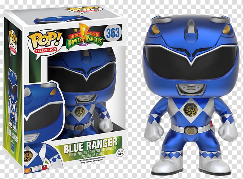 Billy Cranston Funko Power Rangers Action & Toy Figures, Metalic blue transparent background PNG clipart