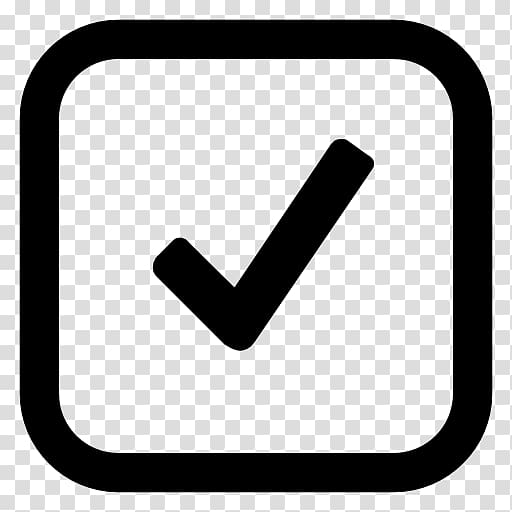 black check illustration, Checkbox Computer Icons Check mark Symbol , meet transparent background PNG clipart