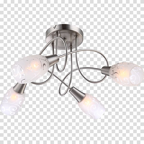 Light fixture Chandelier Incandescent light bulb Ceiling, light transparent background PNG clipart