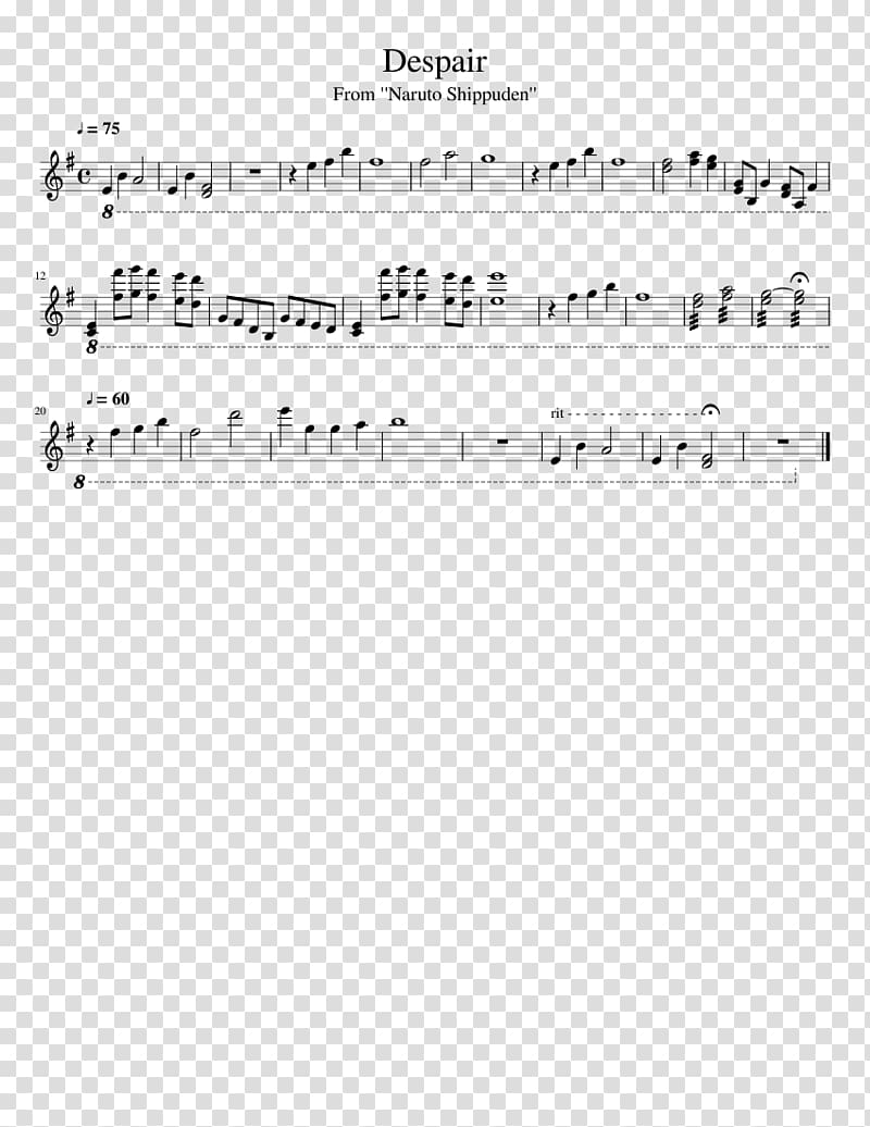 Sheet Music Étude Flute MuseScore, sheet music transparent background PNG clipart