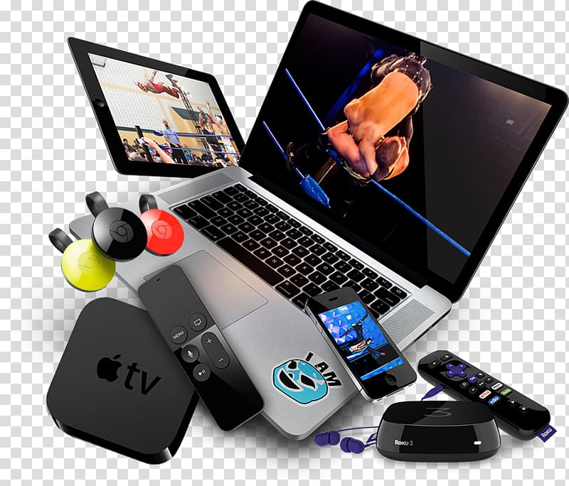 Netbook Roku Computer hardware Streaming media Personal computer, output devices transparent background PNG clipart