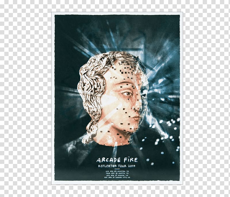 Poster Arcade Fire Reflektor Printing, health poster transparent background PNG clipart