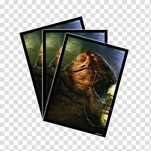 Jabba the Hutt Fantasy Flight Games Fantasy Flight Card Sleeves Standard Red Star Wars Limited Edition Art Sleeves, star wars transparent background PNG clipart