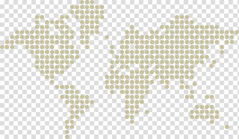 World map graphics Dot distribution map, world map transparent background PNG clipart
