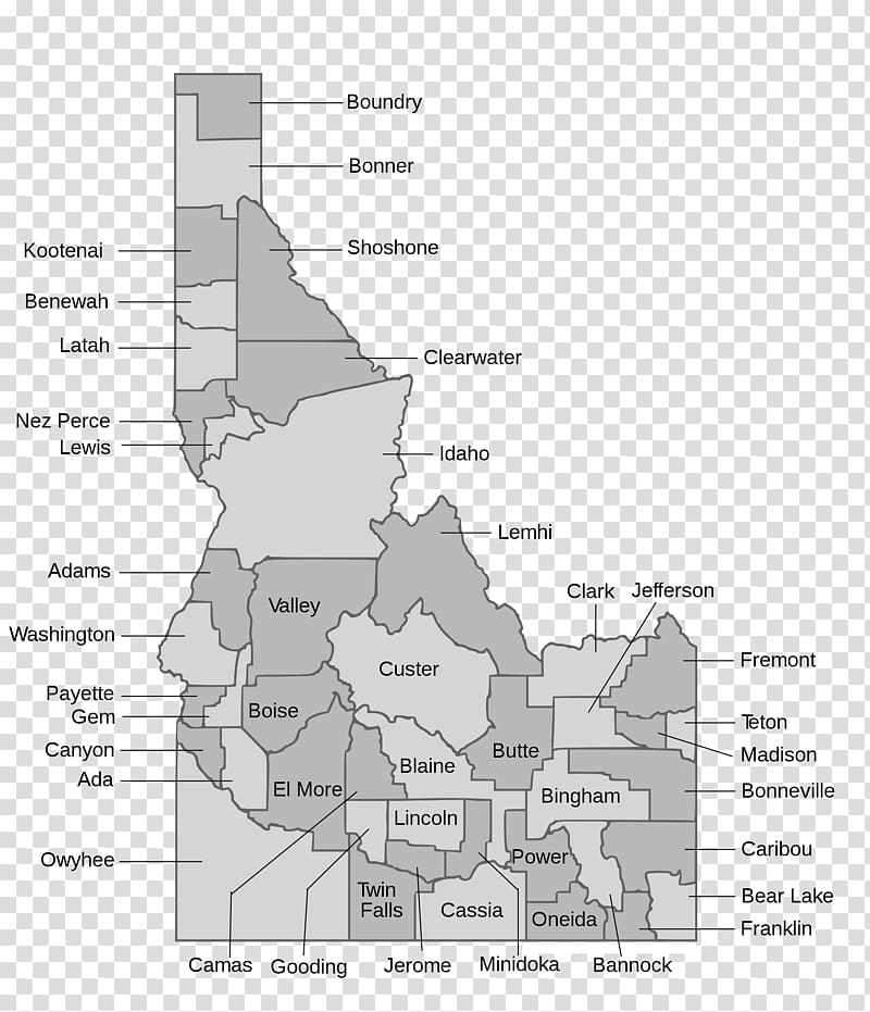 Idaho County, Idaho Ada County, Idaho Post Falls Nez Perce County, Idaho, others transparent background PNG clipart