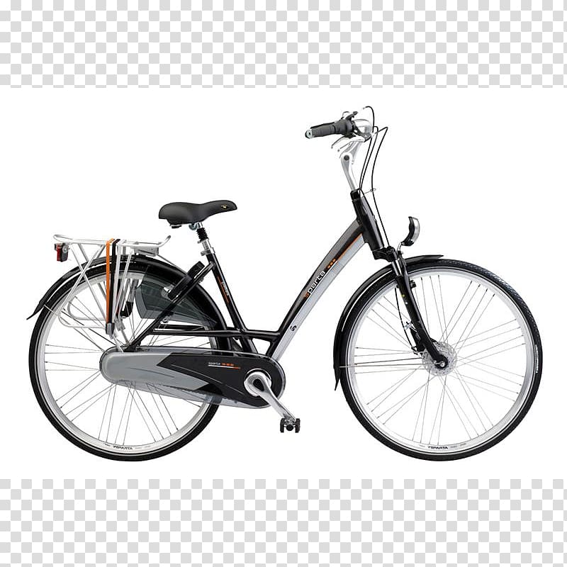 Electric bicycle Gazelle Orange C7+ (2018) Cycling, Bicycle transparent background PNG clipart