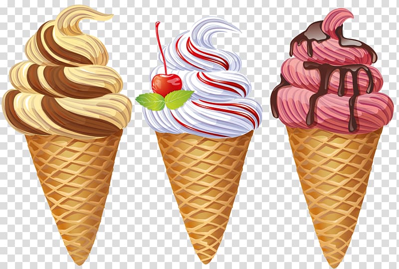 Ice Cream Cones Sundae Frosting & Icing , ice cream transparent background PNG clipart