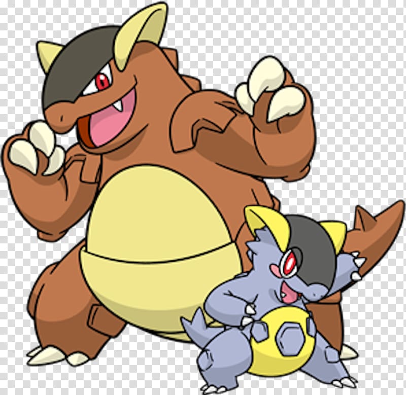 Pokémon Sun and Moon Kangaskhan Pokémon X and Y Mewtwo, Toss transparent background PNG clipart