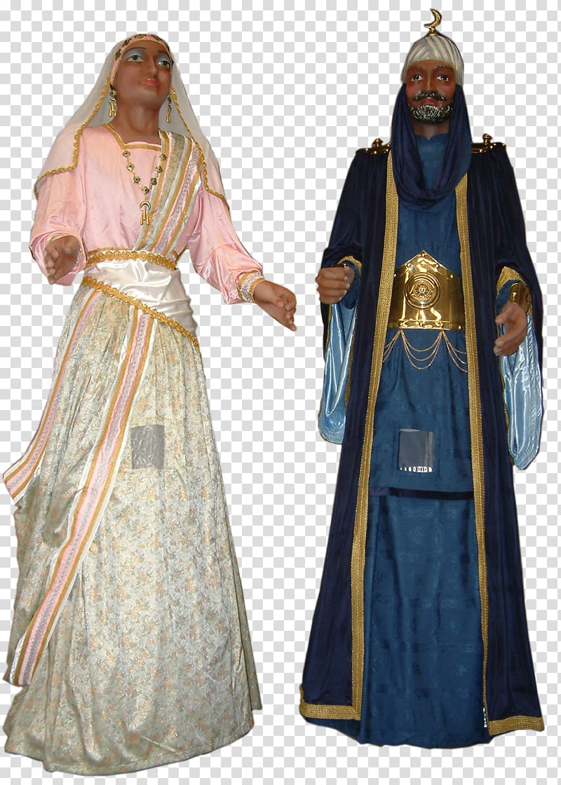 Robe Middle Ages Costume design Cloak, Comparsa De Gigantes Y Cabezudos transparent background PNG clipart