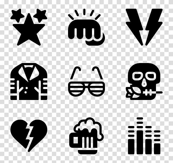 Computer Icons , rock n roll transparent background PNG clipart