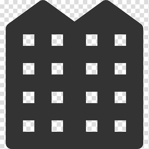 black illustration, Computer Icons House Apartment Building, Icon Apartment Free transparent background PNG clipart