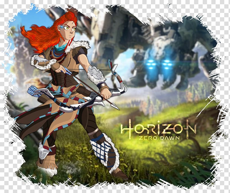 Horizon Zero Dawn Sony PlayStation 4 Slim Video game Aloy, Horizon Zero Dawn transparent background PNG clipart
