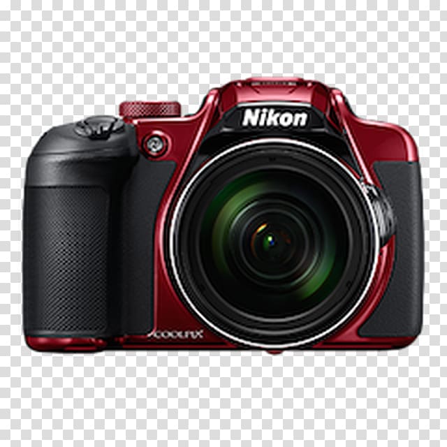 Nikon Coolpix P610 Point-and-shoot camera Nikon Coolpix B700 20.3 MP Compact Ultra HD Digital Camera, 4K, Red, nikon\'s coolpix p900 transparent background PNG clipart