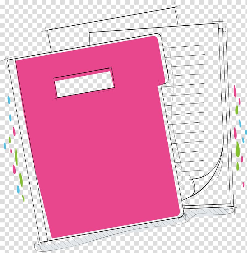Paper Notepad Notebook, Cartoon notes transparent background PNG clipart
