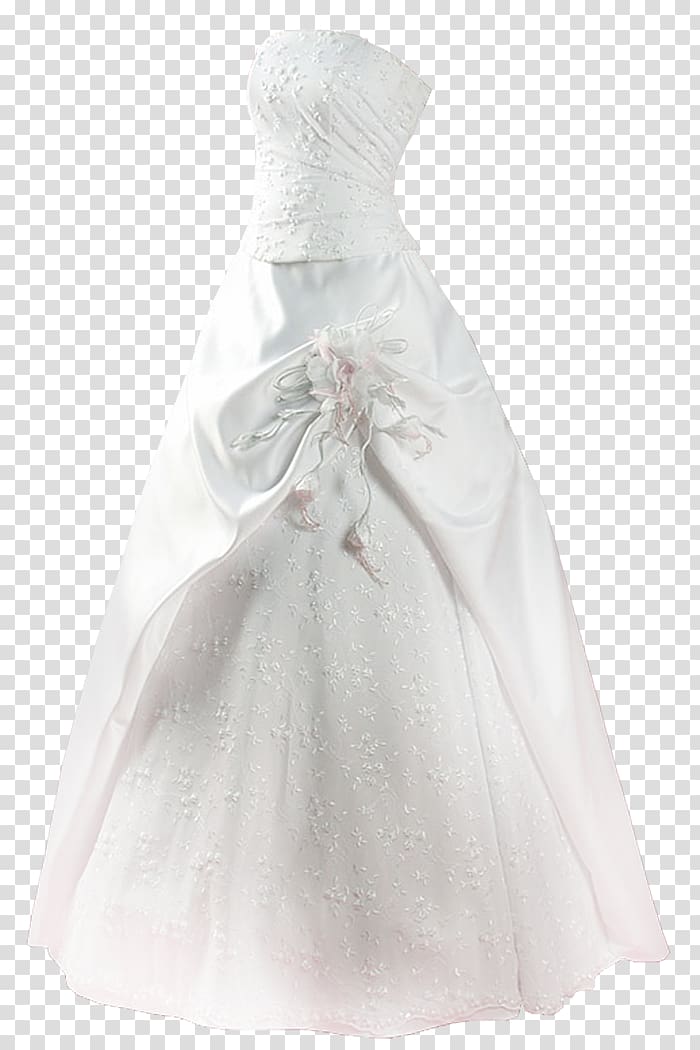 Wedding dress Clothing Flower girl, dress transparent background PNG clipart