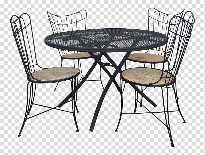 Table Chair Garden furniture Homecrest Outdoor Living, table transparent background PNG clipart