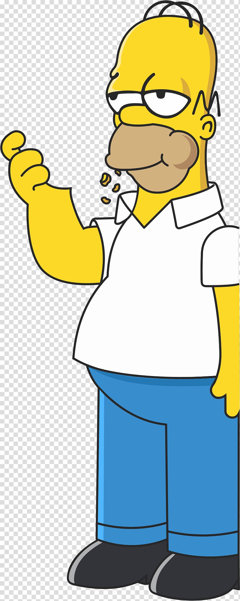 The Simpsons Homer Simpson , Homer Simpson Mr. Burns Bart Simpson Marge Simpson Lisa Simpson, simpsons transparent background PNG clipart
