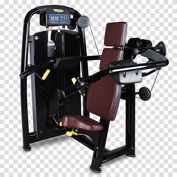 Exercise equipment Fitness Centre Exercise machine Deltoid muscle, gym equipments transparent background PNG clipart