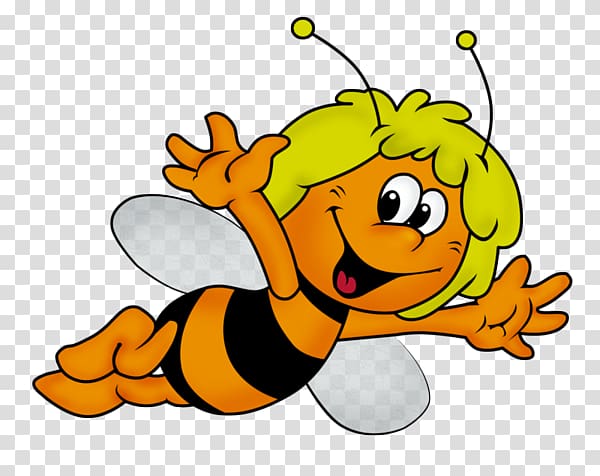 Bee Maya Insect Child Kindergarten, bee transparent background PNG clipart