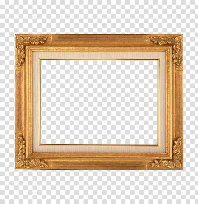 frame Lamination Mirror Framing , Yellow and black frame transparent background PNG clipart
