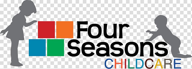 Four Seasons Childcare Child care Logo, seasons transparent background PNG clipart