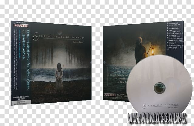 Saivon Lapsi Eternal Tears of Sorrow Compact disc DVD STXE6FIN GR EUR, dvd transparent background PNG clipart