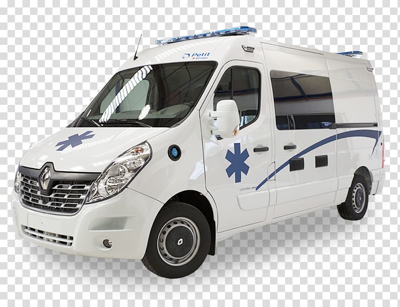 Renault Master Car Van Ambulance, renault transparent background PNG clipart