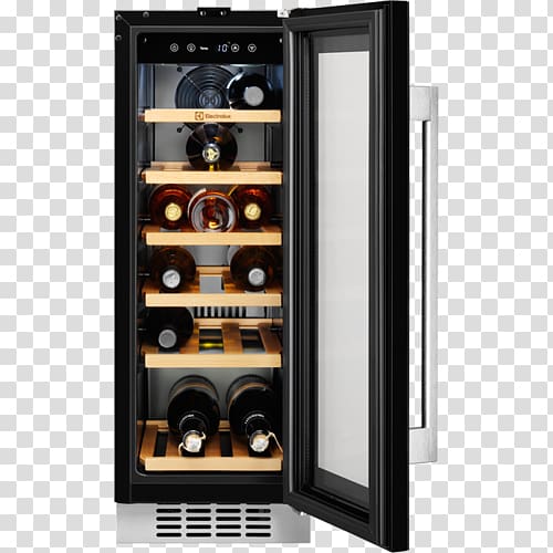 Electrolux ERW0670A wine cooler Electrolux Cellar wine collection cm. 30 Refrigerator, wine transparent background PNG clipart
