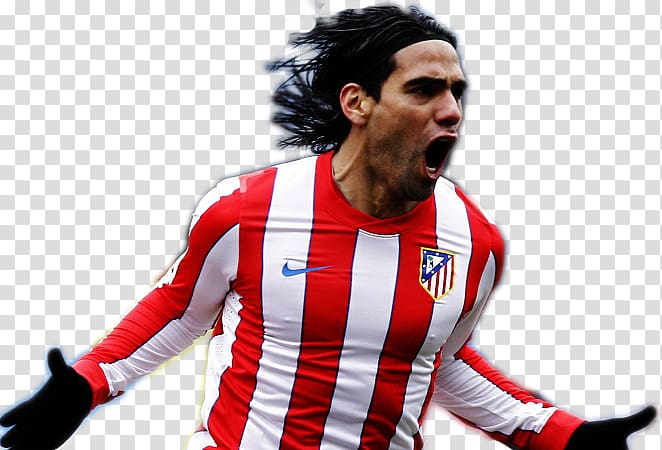 Radamel Falcao Jersey Atlético Madrid Team sport Football player, falcao transparent background PNG clipart