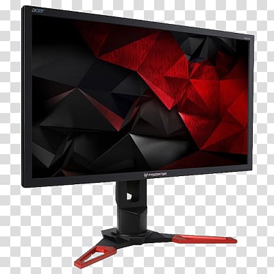 Acer Predator XB1 Nvidia G-Sync Computer Monitors Acer Aspire Predator IPS panel, others transparent background PNG clipart