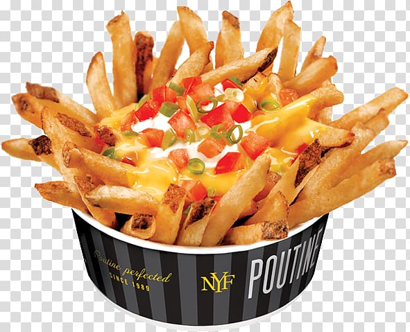French fries Nachos Poutine Vegetarian cuisine Veggie burger, Cheese Fries transparent background PNG clipart