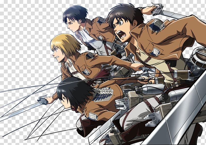Eren Yeager A.O.T.: Wings of Freedom Mikasa Ackerman Attack on Titan: Humanity in Chains, attack transparent background PNG clipart