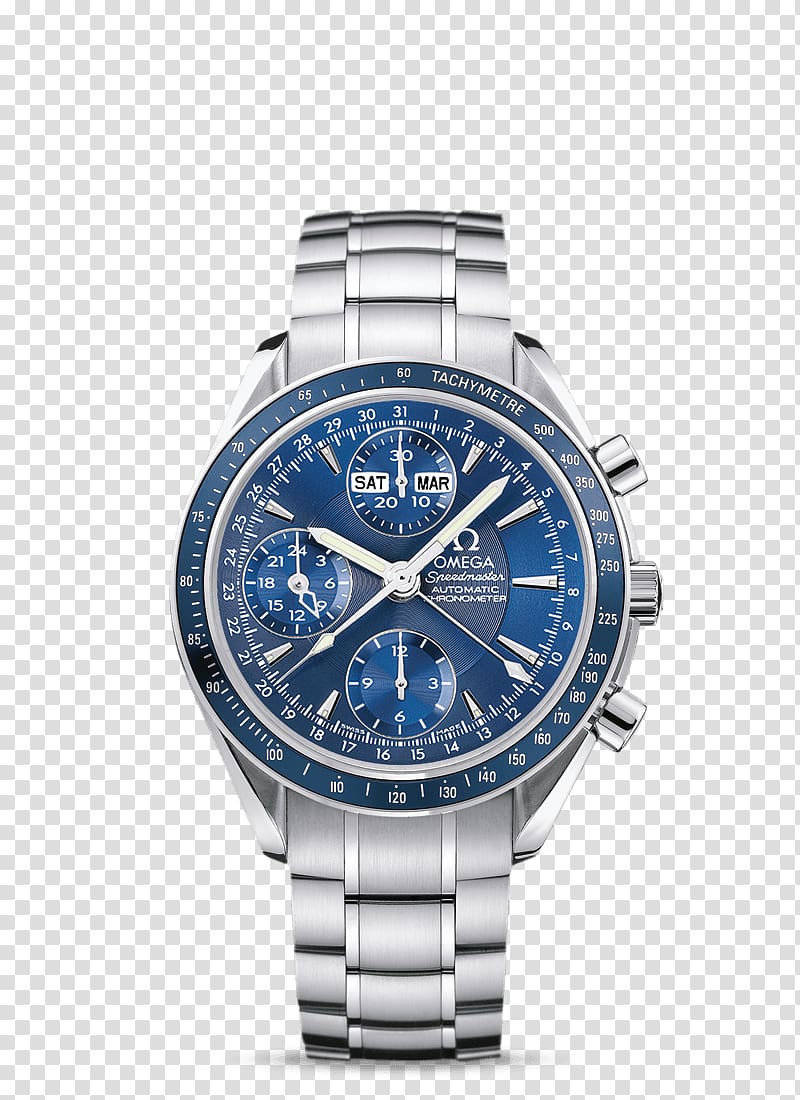 Omega Speedmaster Omega SA Omega Seamaster Watch Chronograph, watch transparent background PNG clipart